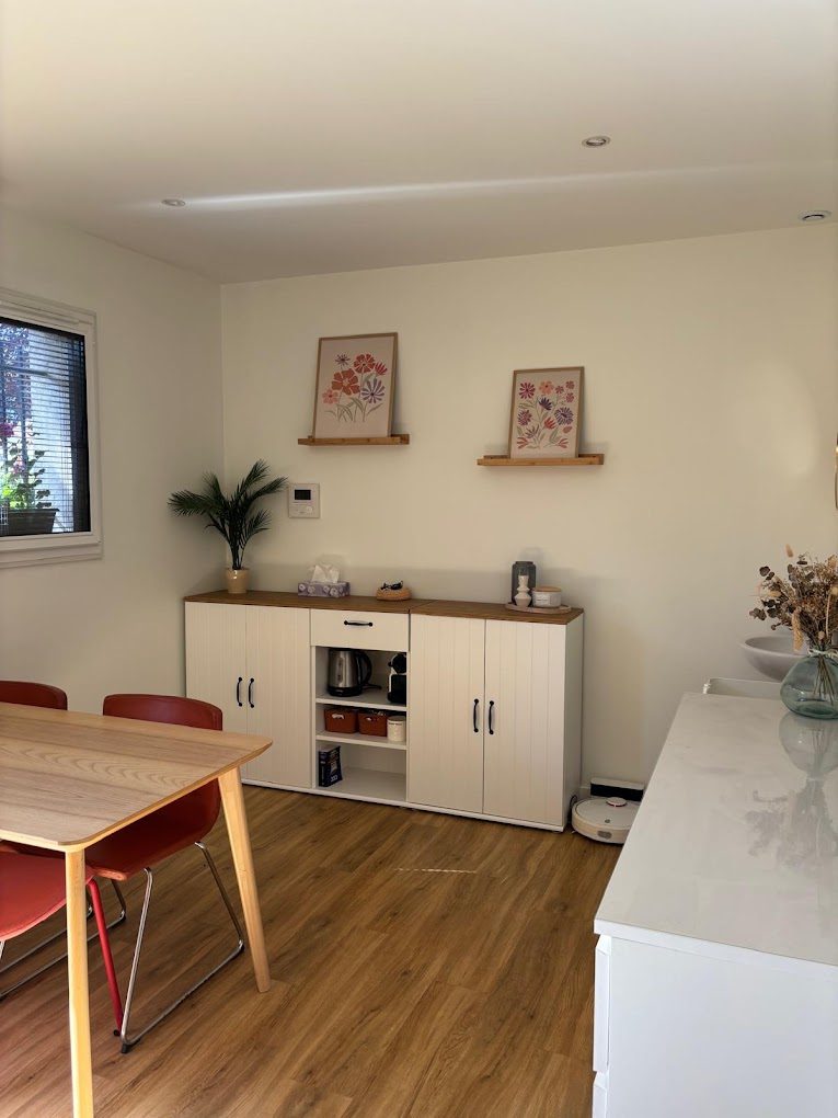 Salle d'accueil du cabinet infirmier